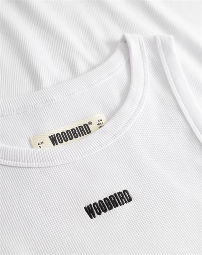 Woodbird - WBDee Rib Tank Top - White 